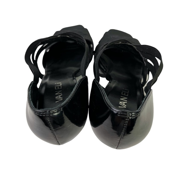 Vaneli Van Eli Women's Square Open Toe High Heels Sandals Shoes Real Leather 7.5 - Picture 7 of 15